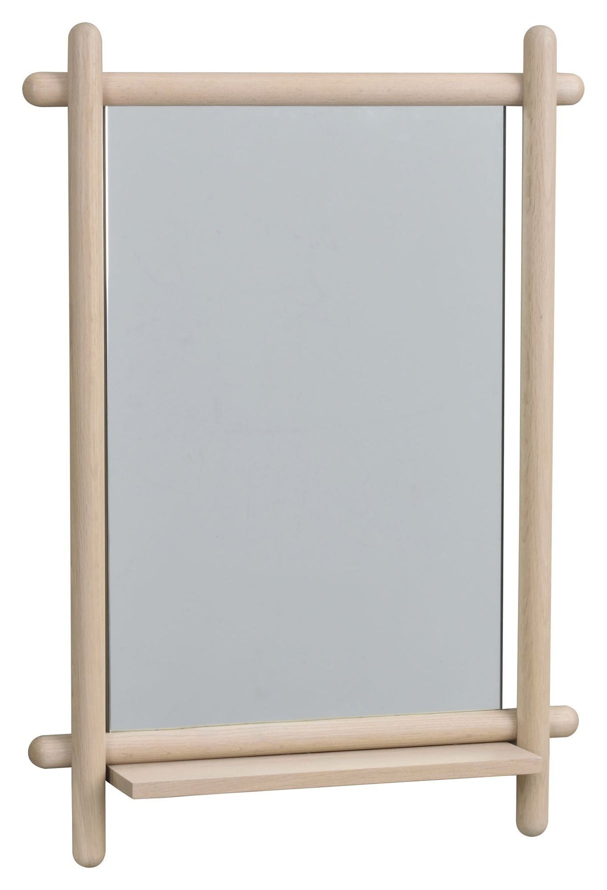 Milford Mirror White Washed Oak