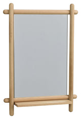 Milford Mirror Lackered Oak