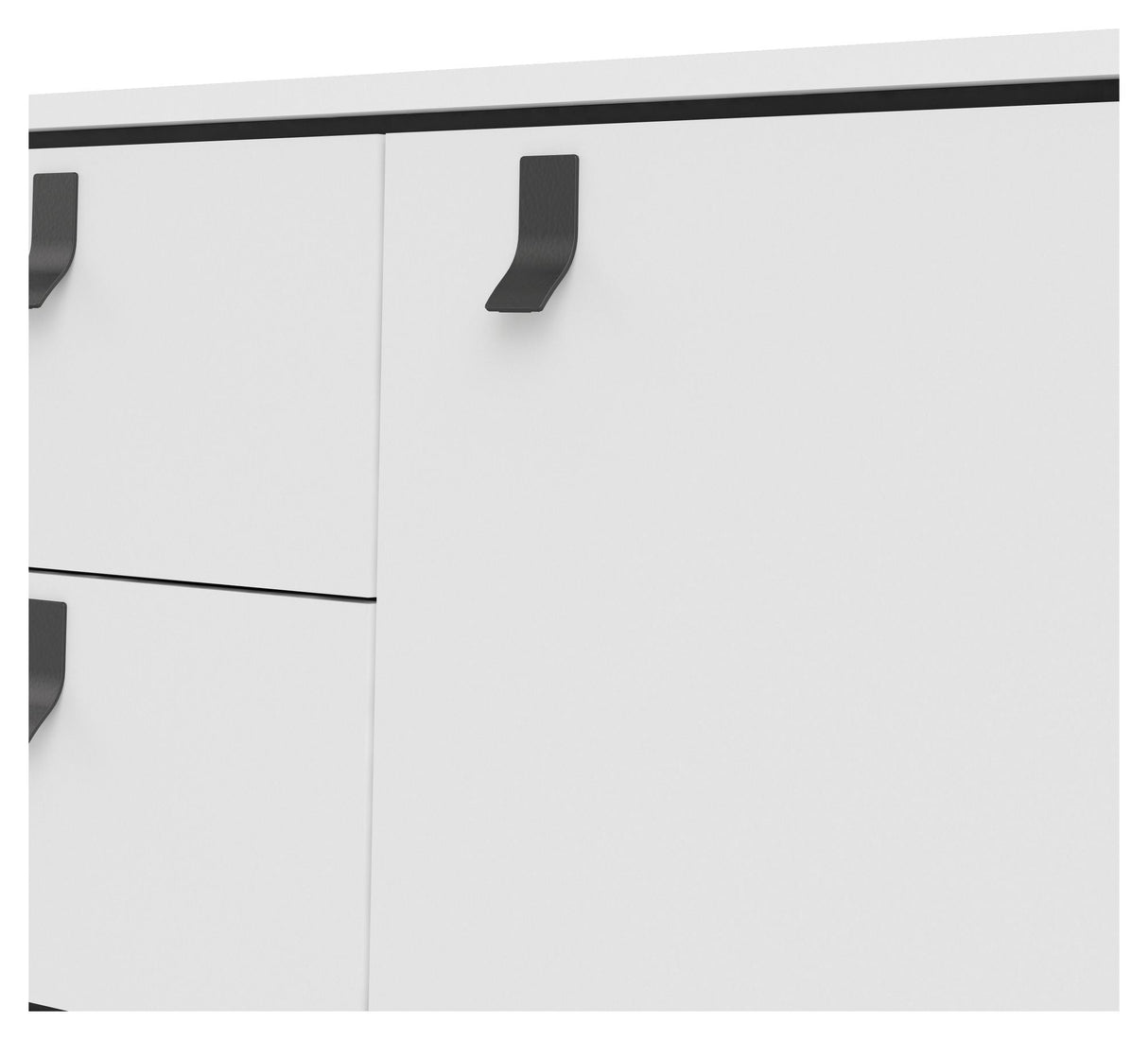 Ry Sideboard - Mat White, B150