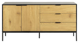 Seaford Sideboard 160x40x80, svart