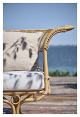 Belladonna yttre lounge soffa, alu-rattan