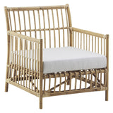 Caroline Lounge Chair, Skin-On Natural