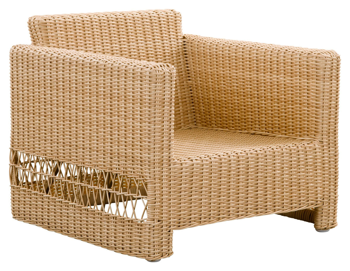 Carrie Exterior Lounge Chair, Nature