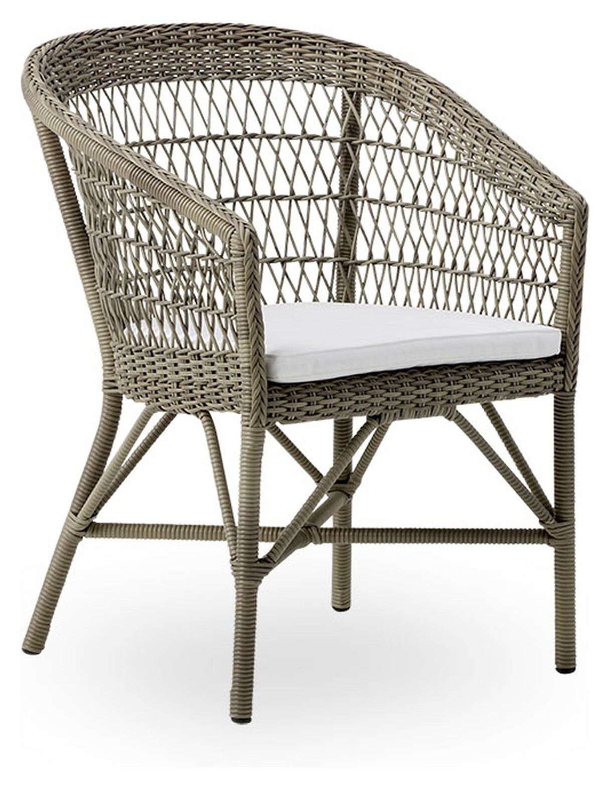 Kudde för Emma Wicker Chair, White