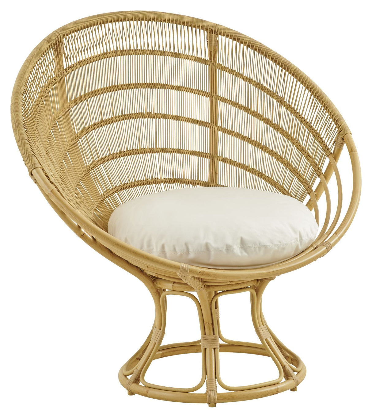 Luna yttre lounge stol, alu-rattan