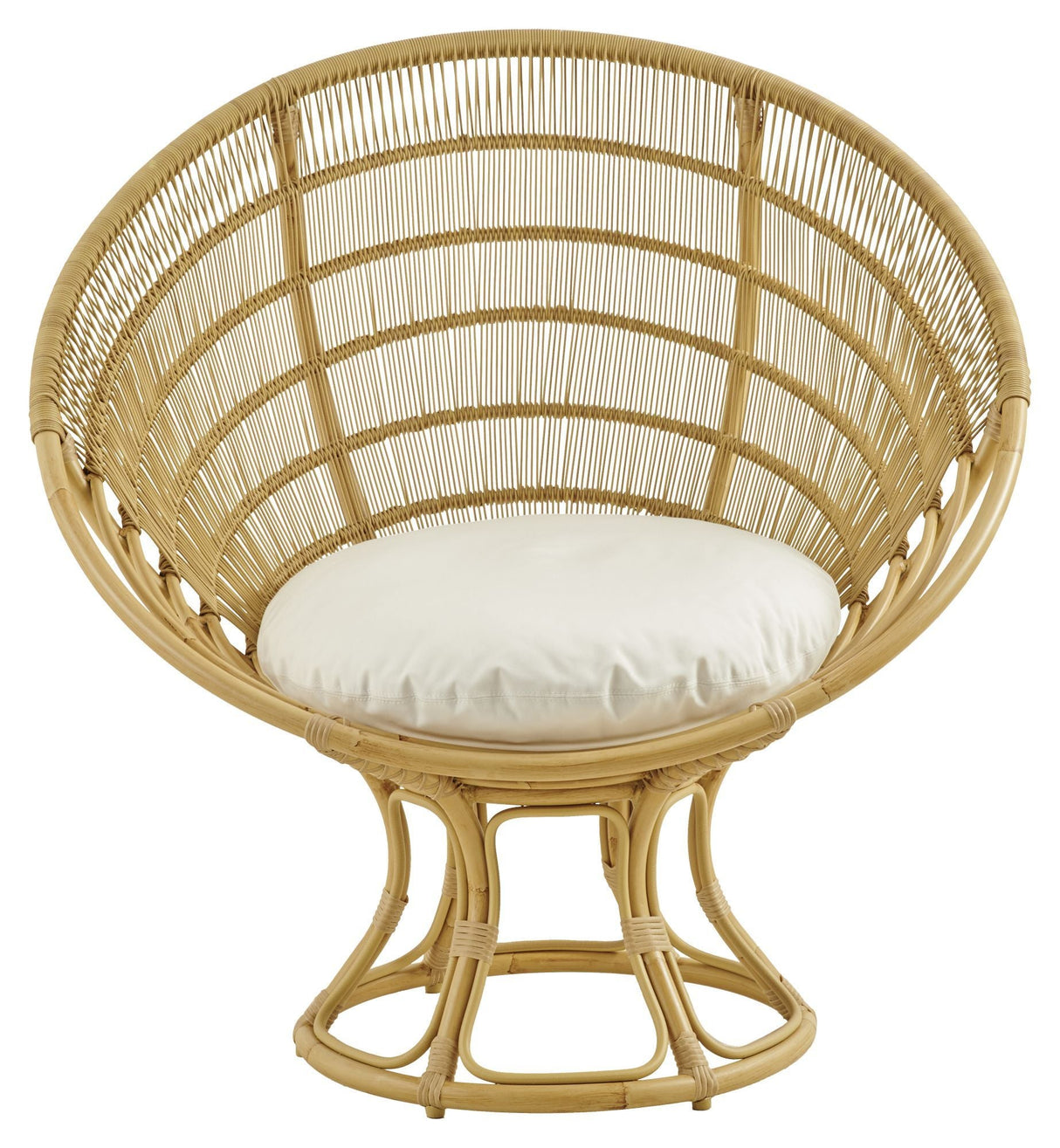 Luna yttre lounge stol, alu-rattan