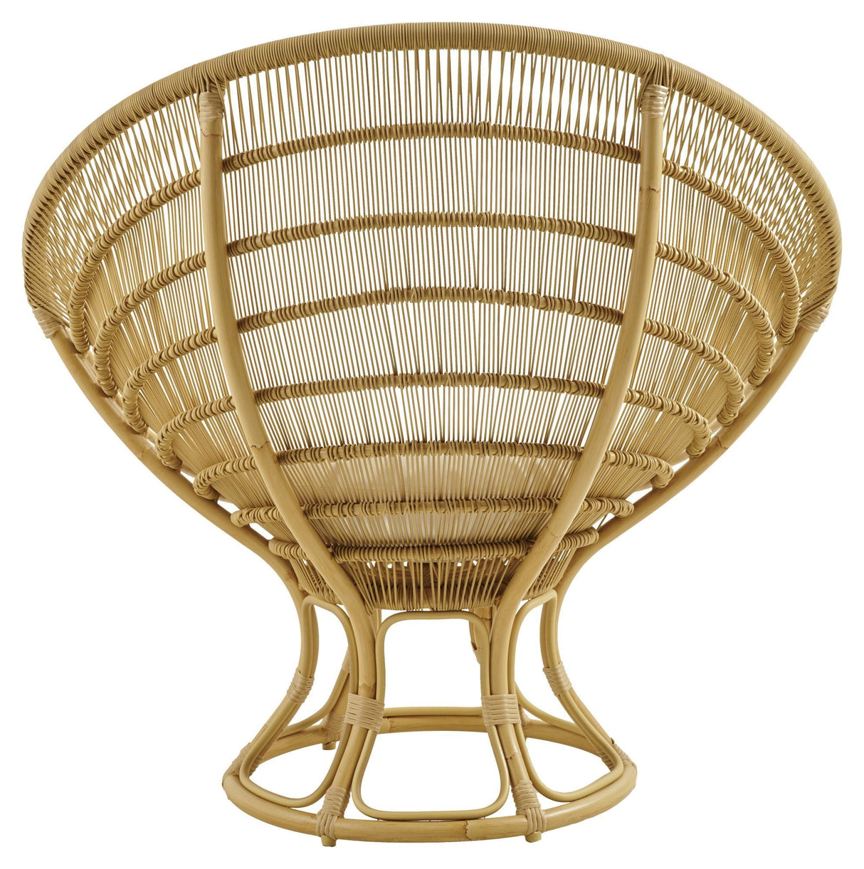 Luna yttre lounge stol, alu-rattan