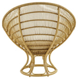 Luna yttre lounge stol, alu-rattan