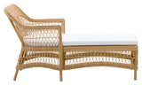 Olivia Exterior Chaise Lounge, Alu/Nature