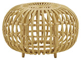 Ottoman exteriör Ø55, Alu-Rattan