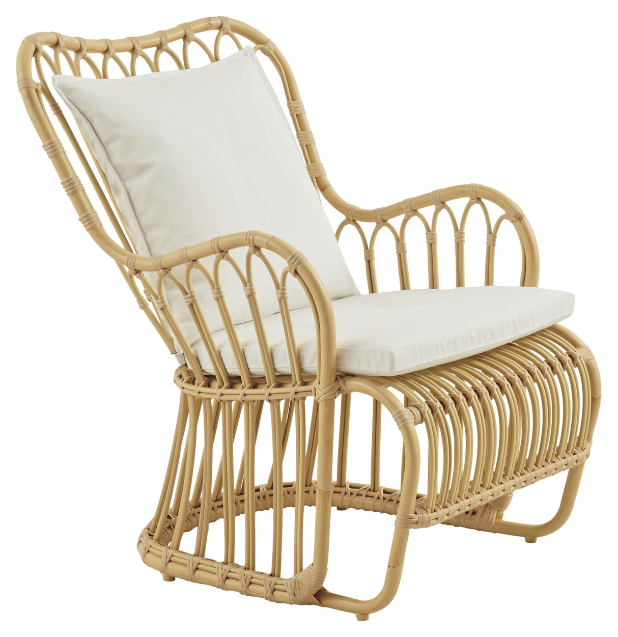 Bakkudde för Tulip Lounge Chair, White