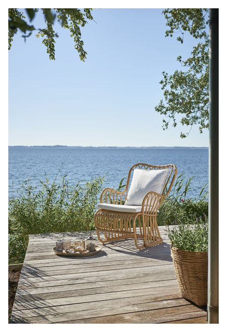 Ryggkudde till Tulip Lounge Chair, Vit 