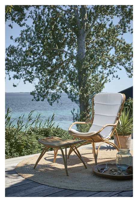 Sits och ryggdyna till Monet Lounge Chair, Vit 