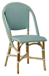 Sika -design Sofie Café Chair - Sage Green w/White Dot