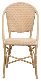 Sofie Exterior Café Chair, Nature Artfiber