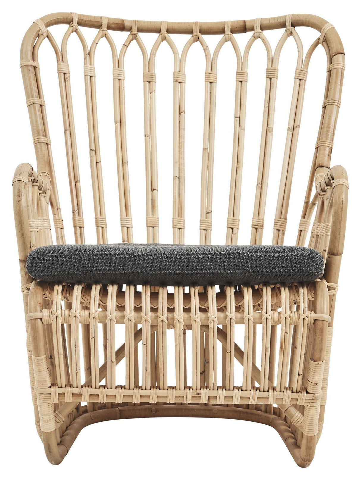 Tulip Lounge Chair, Skin-On Natural