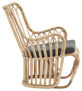 Tulip Lounge Chair, Skin-On Natural