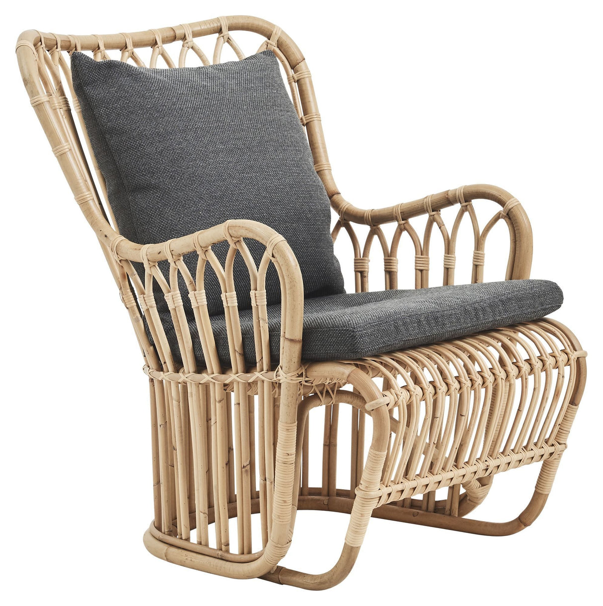 Tulip Lounge Chair, Skin-On Natural