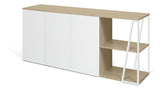 Temahem Albi Sideboard - Light Oak Veneer