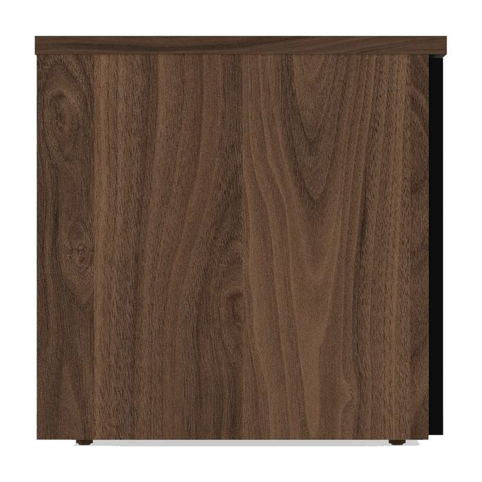 Albi TV Tabell 190, Walnut/Black Metal, 190x45x45