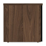 Albi TV Tabell 190, Walnut/Black Metal, 190x45x45