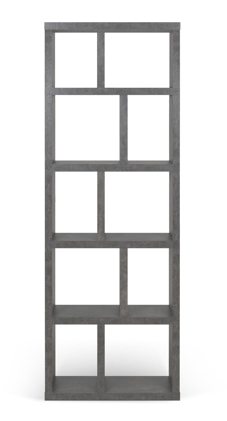 Temahome Berlinhylla - Dark Concrete Grey, 198x70