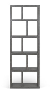 Temahome Berlinhylla - Dark Concrete Grey, 198x70