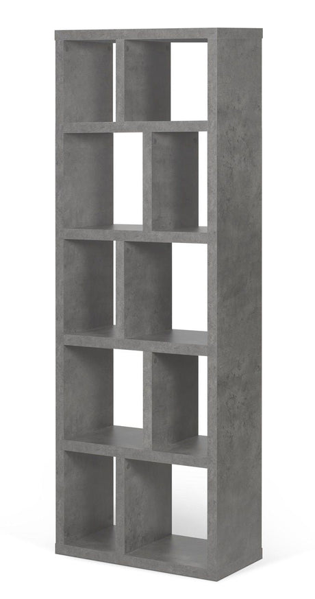 Temahome Berlinhylla - Dark Concrete Grey, 198x70