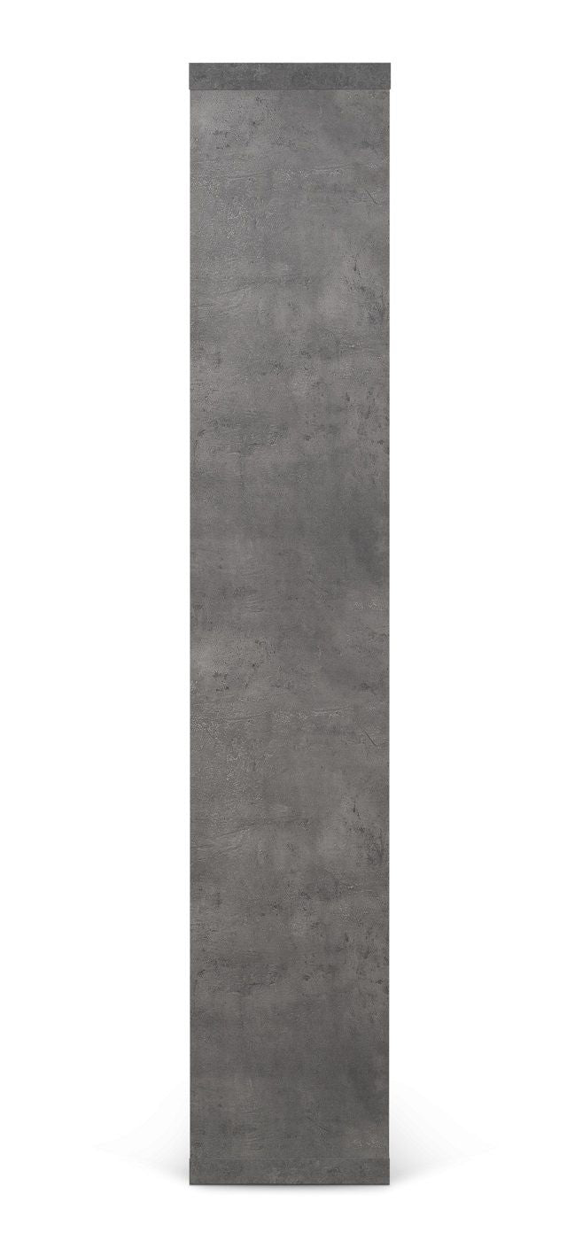 Temahome Berlinhylla - Dark Concrete Grey, 198x70