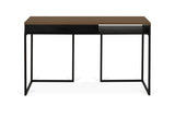 Temahome City Desk 130x50 - Walnut/Black