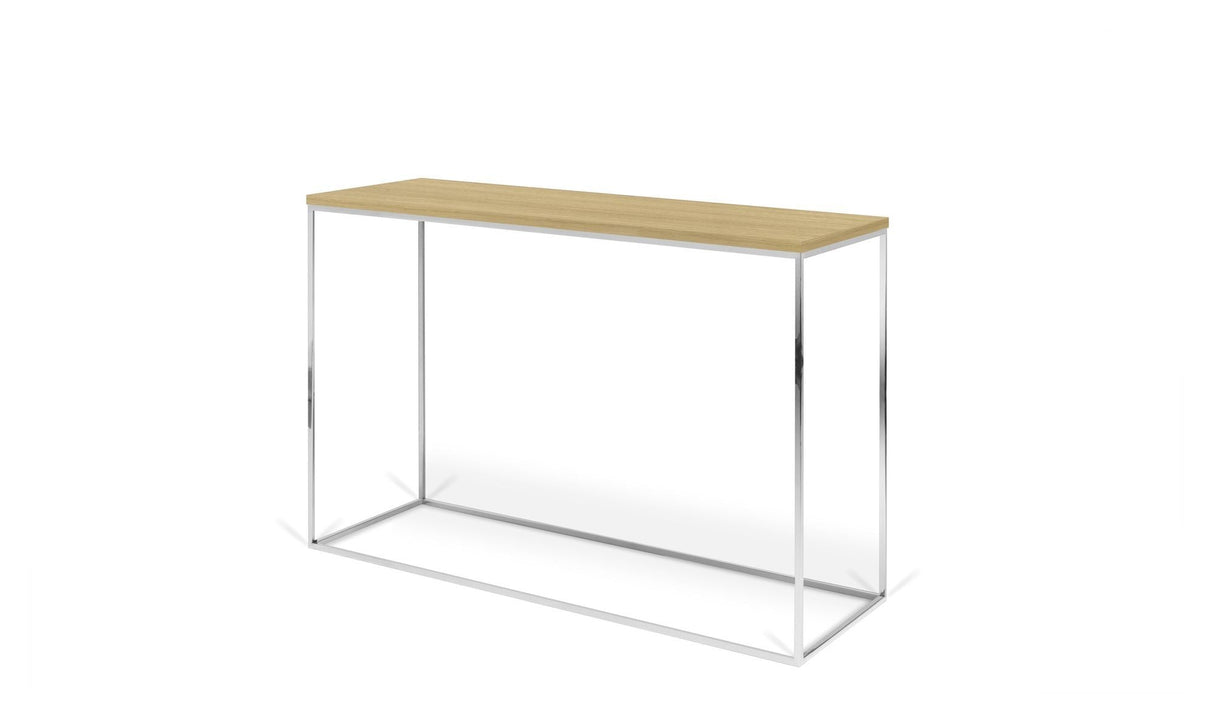 Tema Home Gleam Console Table - Oak Veneer