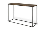 Temahome Gleam Console Table - Walnut/Black