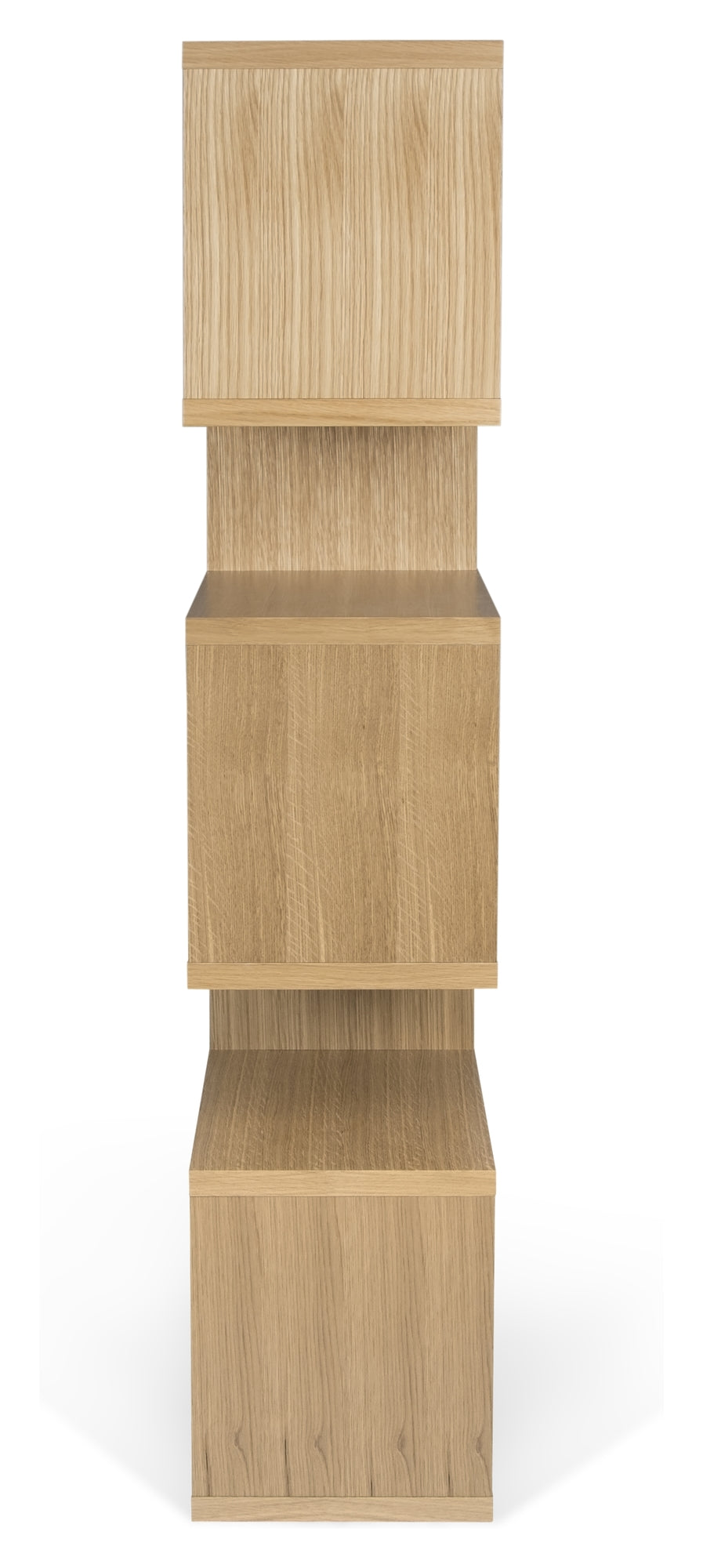 London dubbel bokhylla, Oak Veneer