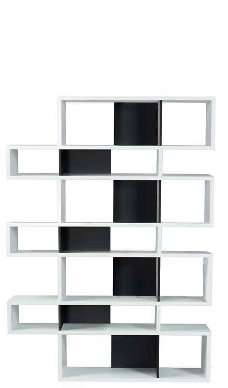 Temahome London hyllan - White/Black H: 220