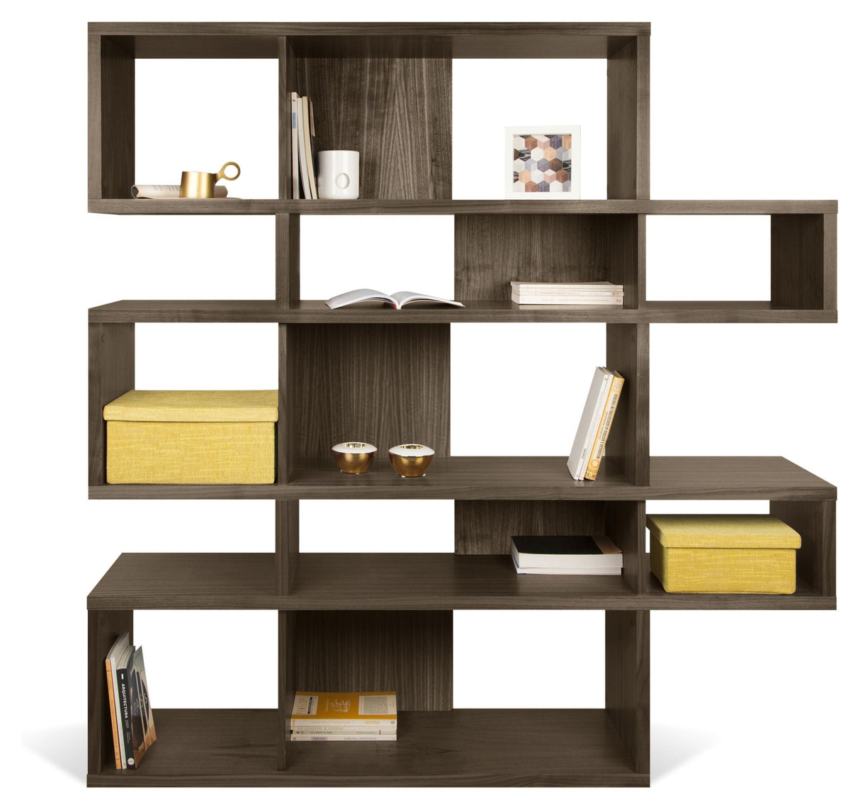 Temahome London hylla - Walnut H: 160