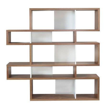 Temahome London hylla - Walnut/White H: 160