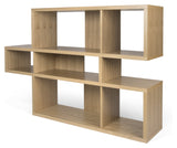 London Simple Bookhelf, Oak Veneer