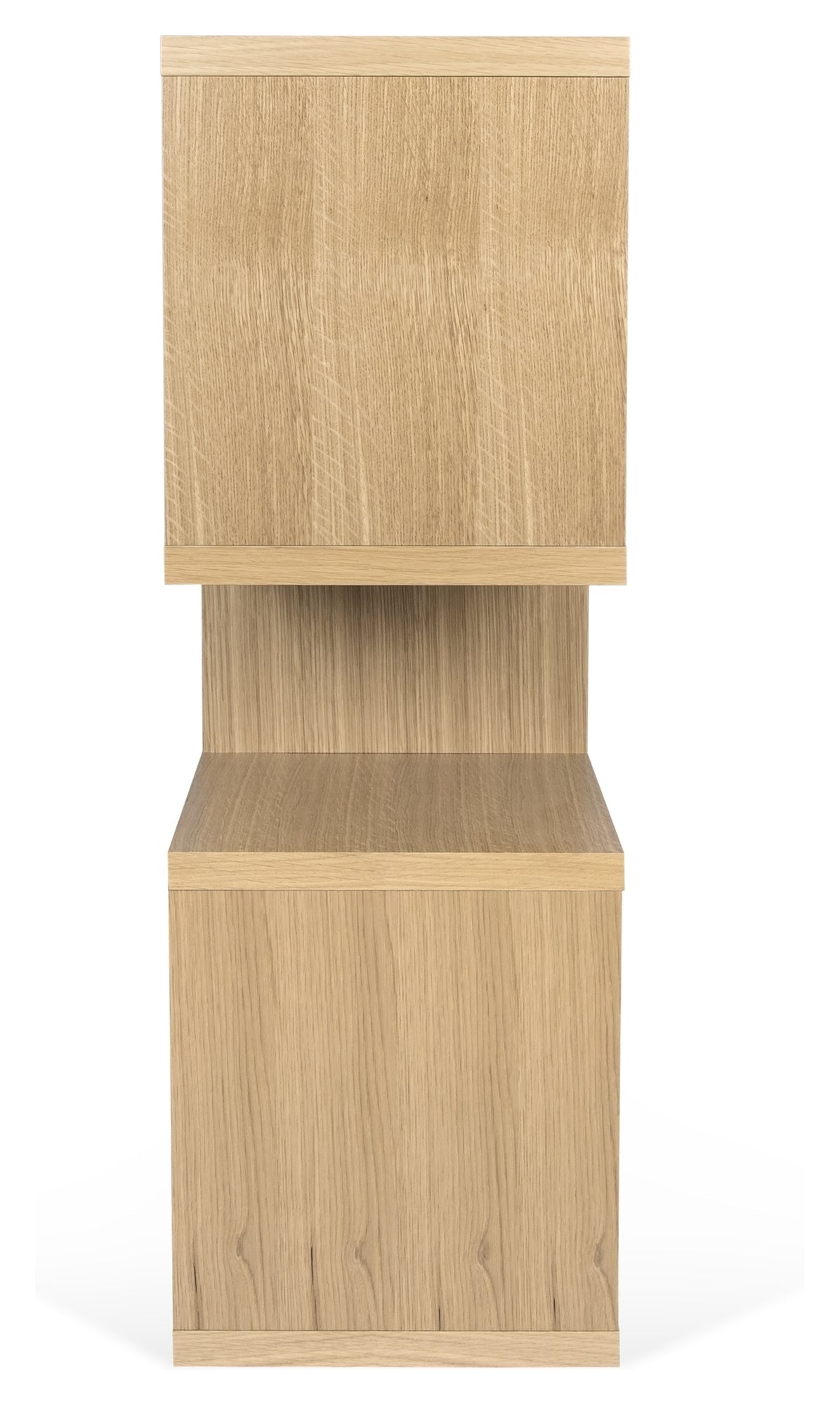 London Simple Bookhelf, Oak Veneer