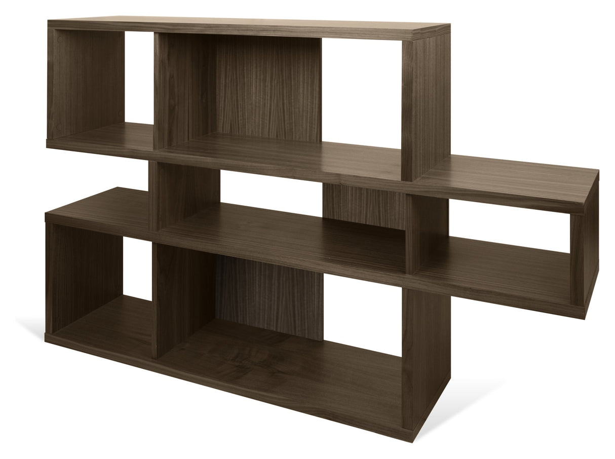 London Simple Bookhelf, Walnut Definiera