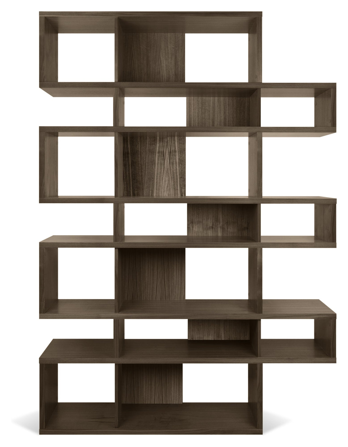 London Triple Bookhelf, Walnut Definiera