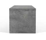 Temahome Move TV -bord - Dark Concrete Grey/Black