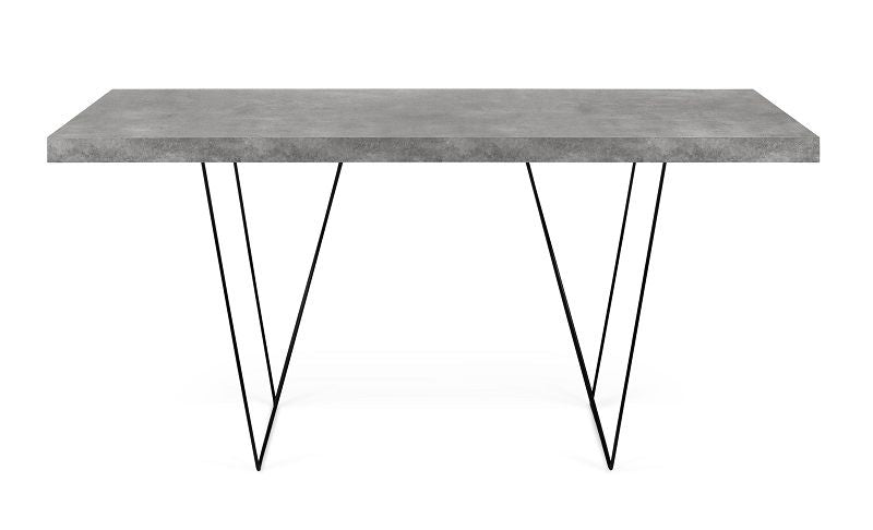 Temahome Multi Desk w/Bends - Svart