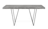 Temahome Multi Desk w/Bends - Svart