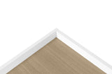 Temahome Nina skänk - Light Oak Veneer/Matte White