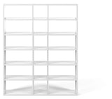 Temahome Pombal Rack - Mat White, 18 fack