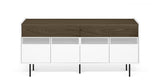 Temahome Radio Sideboard - Walnut Definiera/vitt