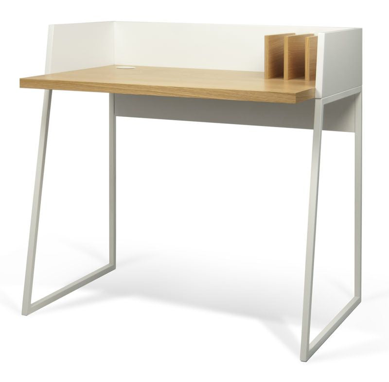 Temahome Volga Desk, Oak Veneer