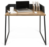 Temahome Volga Desk - Black - Walnut