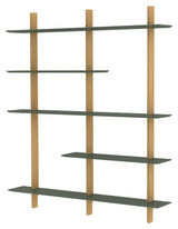 Tenzo - Bridge Rack System 190x162, Green/Oak