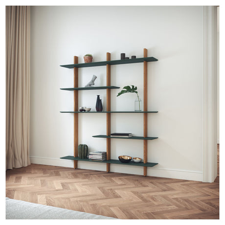 Tenzo - Bridge Rack System 190x162, Green/Oak